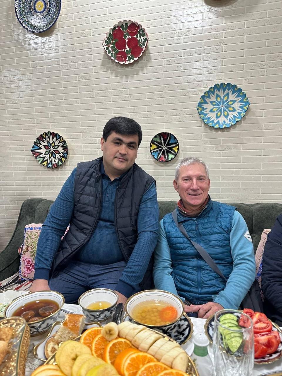 Saidkasim With A Terrace Hotel Bukhara Bagian luar foto