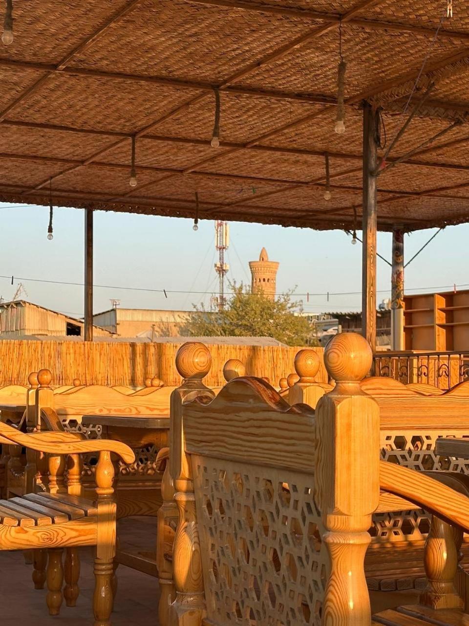 Saidkasim With A Terrace Hotel Bukhara Bagian luar foto